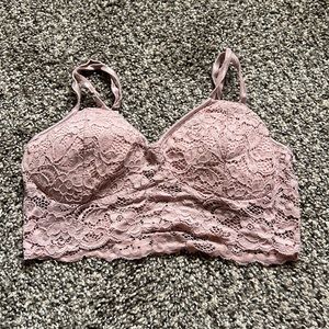 Pink bralette